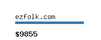 ezfolk.com Website value calculator