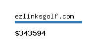ezlinksgolf.com Website value calculator