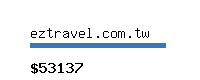 eztravel.com.tw Website value calculator