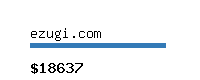 ezugi.com Website value calculator