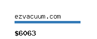 ezvacuum.com Website value calculator