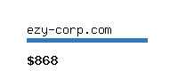 ezy-corp.com Website value calculator