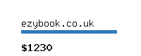 ezybook.co.uk Website value calculator