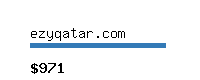 ezyqatar.com Website value calculator