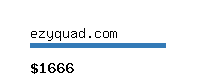 ezyquad.com Website value calculator