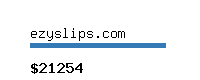 ezyslips.com Website value calculator