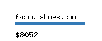 fabou-shoes.com Website value calculator