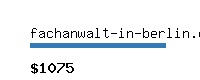fachanwalt-in-berlin.com Website value calculator