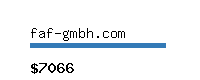 faf-gmbh.com Website value calculator