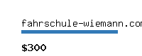 fahrschule-wiemann.com Website value calculator