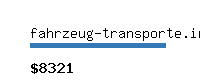 fahrzeug-transporte.info Website value calculator