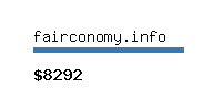 fairconomy.info Website value calculator