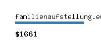 familienaufstellung.eu Website value calculator