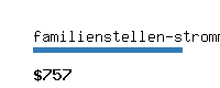 familienstellen-strommer.com Website value calculator