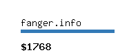 fanger.info Website value calculator