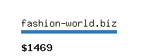 fashion-world.biz Website value calculator