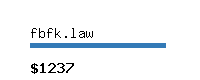 fbfk.law Website value calculator