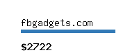 fbgadgets.com Website value calculator