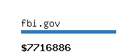 fbi.gov Website value calculator