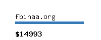 fbinaa.org Website value calculator