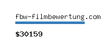 fbw-filmbewertung.com Website value calculator