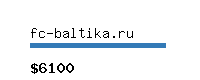 fc-baltika.ru Website value calculator