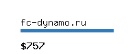 fc-dynamo.ru Website value calculator