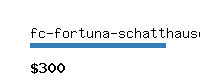 fc-fortuna-schatthausen.net Website value calculator