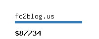 fc2blog.us Website value calculator