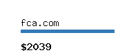 fca.com Website value calculator