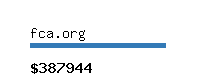 fca.org Website value calculator