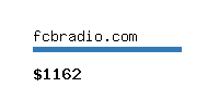 fcbradio.com Website value calculator