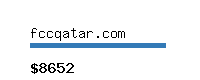 fccqatar.com Website value calculator