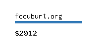 fccuburt.org Website value calculator