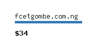 fcetgombe.com.ng Website value calculator