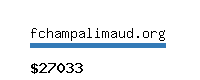 fchampalimaud.org Website value calculator