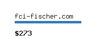 fci-fischer.com Website value calculator