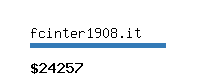 fcinter1908.it Website value calculator