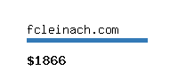 fcleinach.com Website value calculator