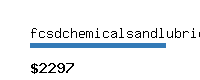 fcsdchemicalsandlubricants.com Website value calculator