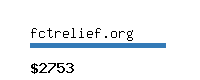 fctrelief.org Website value calculator