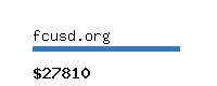 fcusd.org Website value calculator