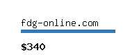 fdg-online.com Website value calculator