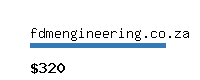 fdmengineering.co.za Website value calculator