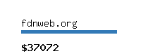 fdnweb.org Website value calculator