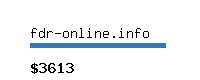 fdr-online.info Website value calculator