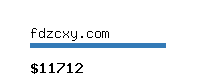 fdzcxy.com Website value calculator