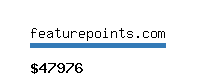 featurepoints.com Website value calculator