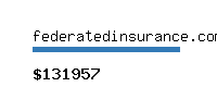 federatedinsurance.com Website value calculator