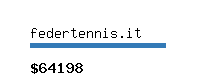 federtennis.it Website value calculator